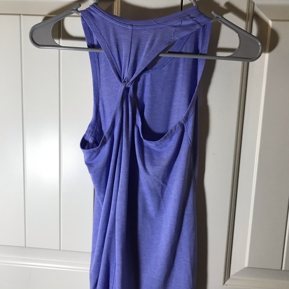 Purple tank top, comfy, stretchy, size: L - Picture 2 of 2